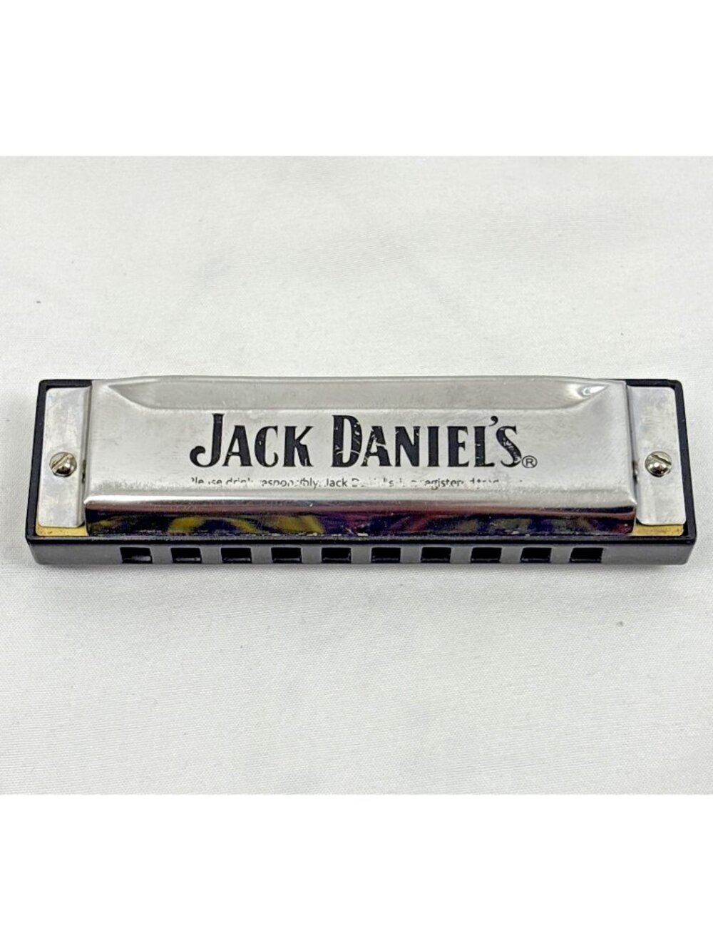Jack Daniels Mouth Harmonica 10-Hole Vintage